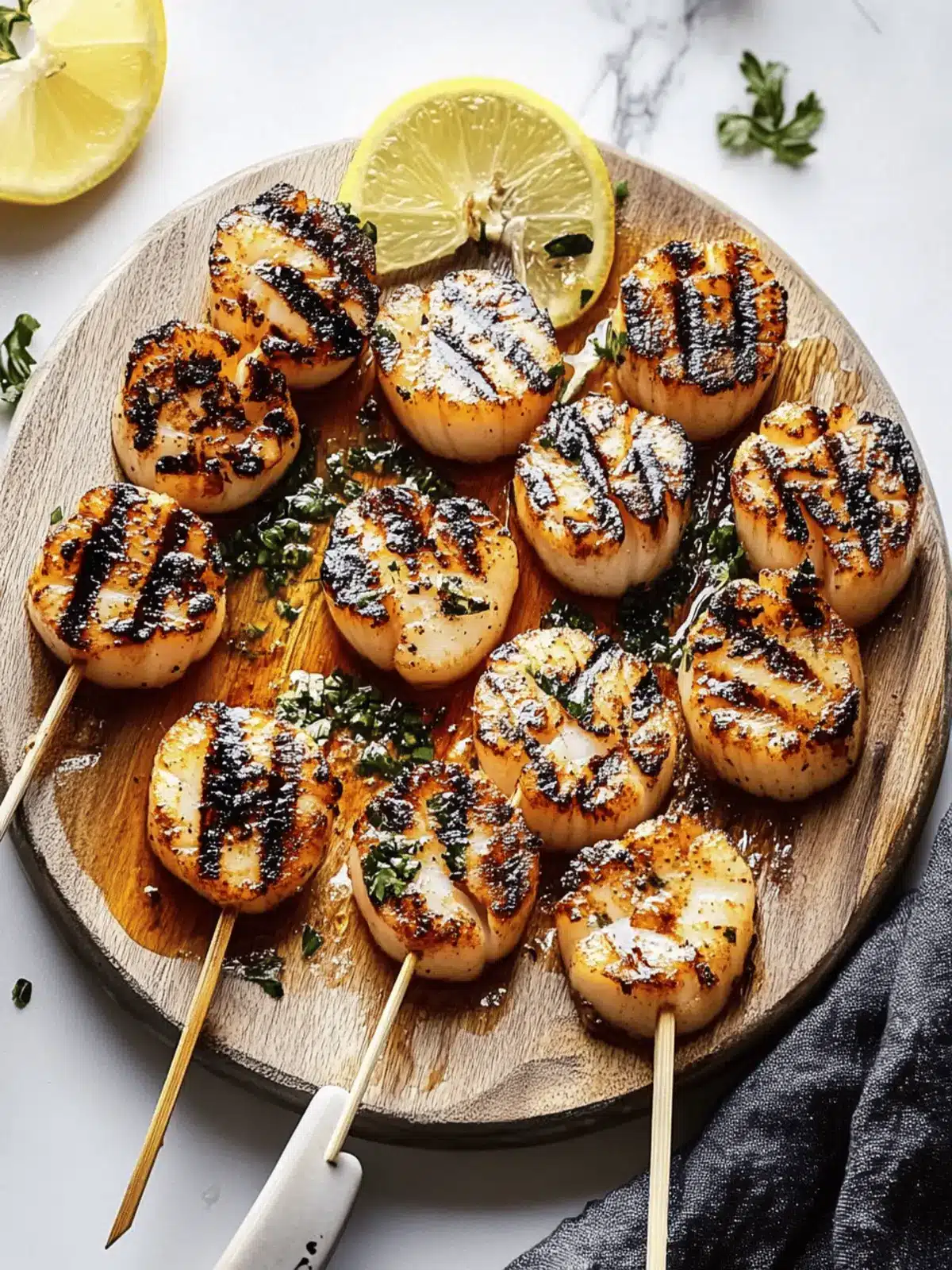 Grilled Scallops with Honeydew-Avocado Salsa: A Fresh Recipe